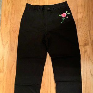 KENZO Women’s Golf Pants Embroidered M